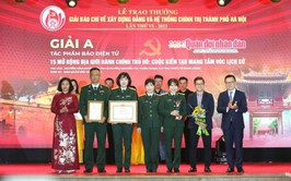 Ban hành kế hoạch Giải báo chí về xây dựng Đảng và hệ thống chính trị thành phố Hà Nội lần thứ VII
